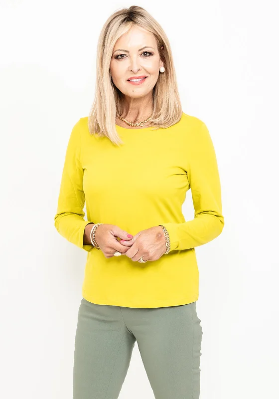 Unwind with Weekend Discounts Dolcezza Long Sleeve T-Shirt, Kiwi
