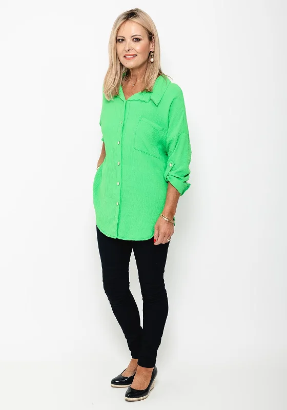 Early Access Seventy1 One Size Chain Back Top, Green
