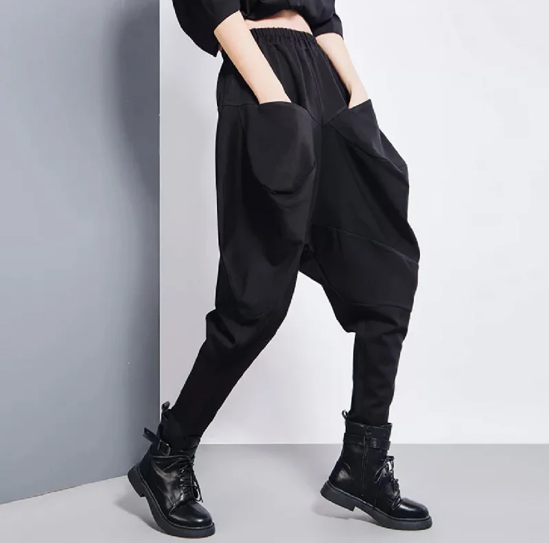 Weekend Bargains to Love Big pocket harem Trouser with jogger waist