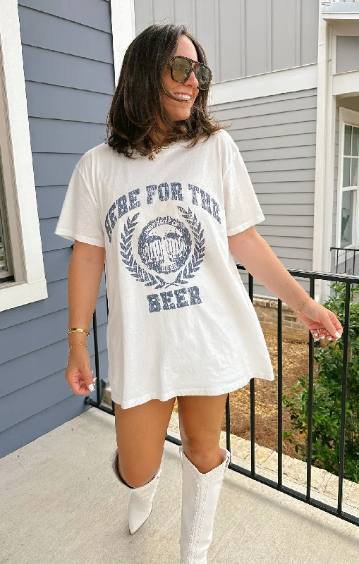 Take Advantage Thomas Tee ~ Here For Beer Graphic