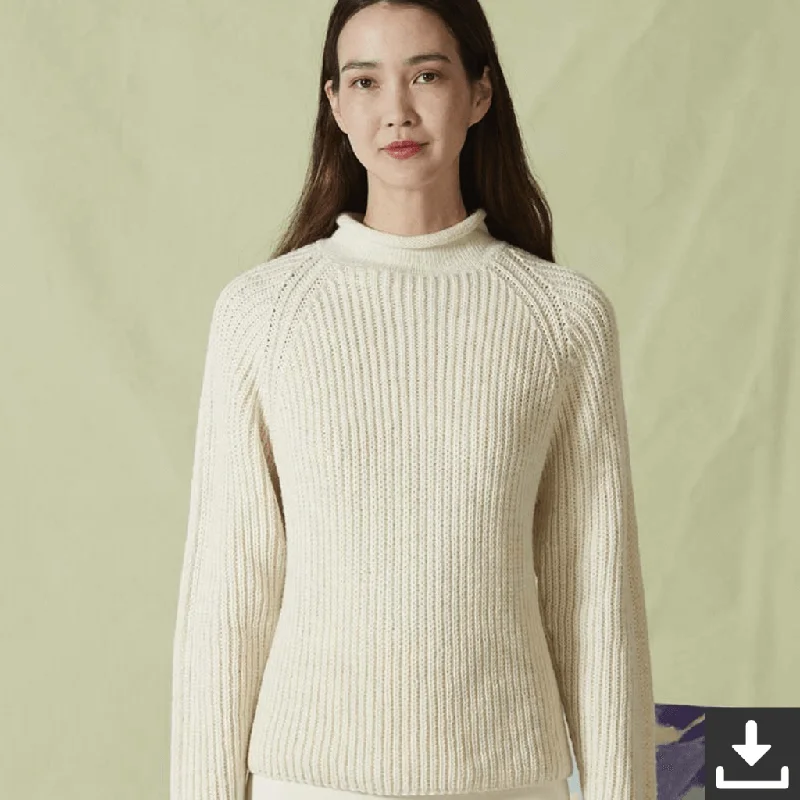 Super Sale Pullover mit Stehkragen Strickanleitung - Lang Yarns (PDF)
