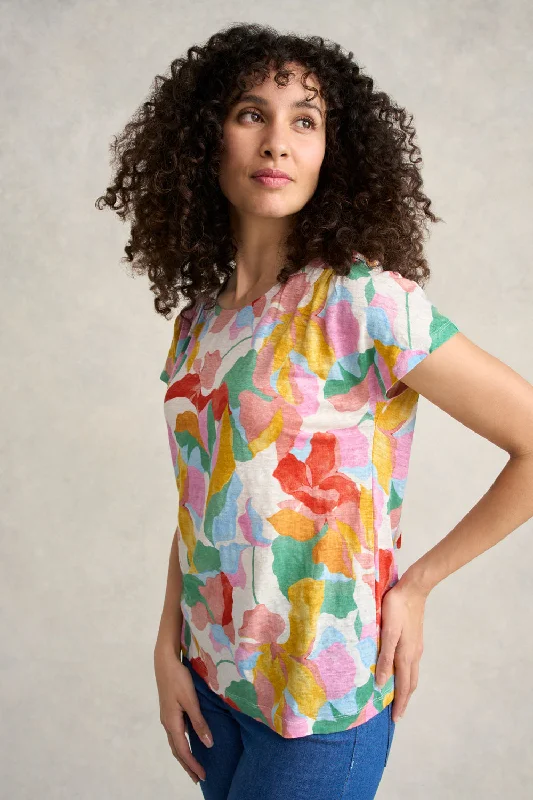 Discount Days Printed Linen T-Shirt