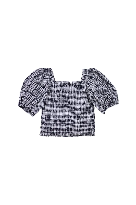 One-DAY Sale Sylvester - Shirred Crop