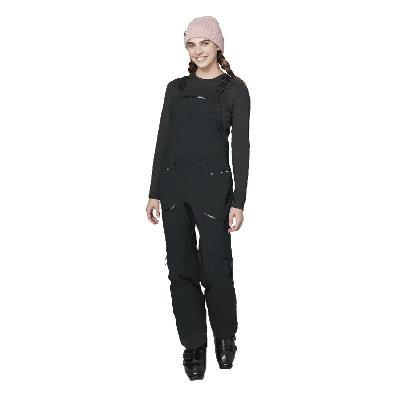 Closeout Sale Flylow Women's Foxy Bib 2025 Black