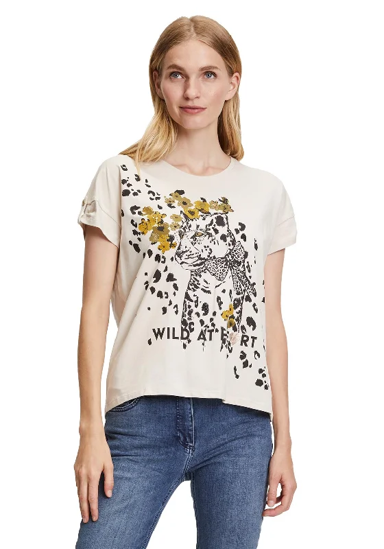Today’s Deal Betty Barclay Leopard Graphic T-Shirt, Beige