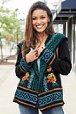 Final Offer Stockholm  Hooded Cardigan