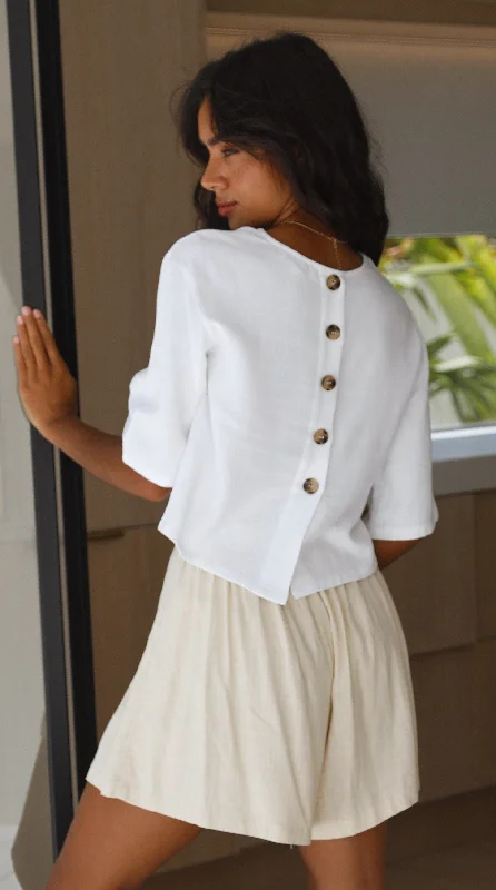 Price Reduction Charlotte Top - White