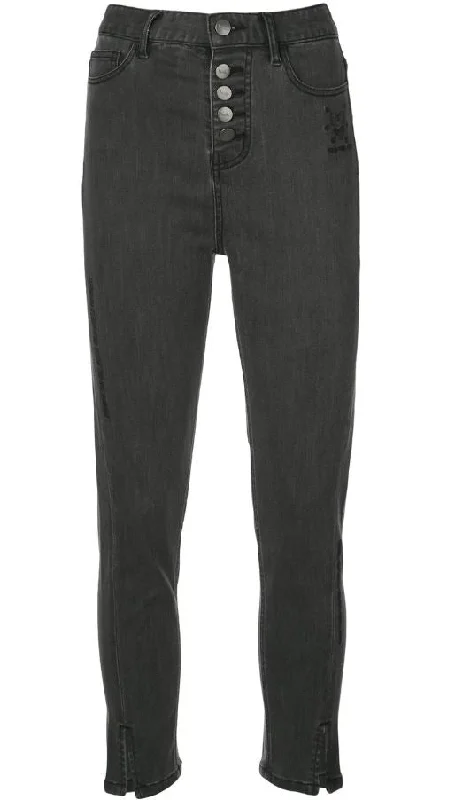 Don't Wait SKRIBBLE JEAN JET BLACK WASH