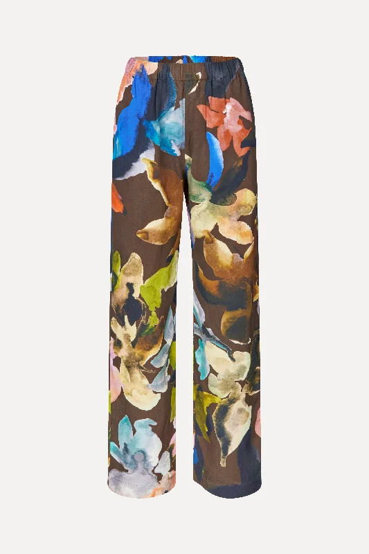 Unbeatable Prices Elasticated Long Pants - Aquarelle Garden