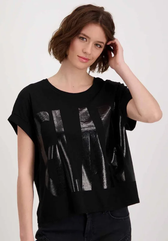 Weekend Bargains to Snag Monari Glam Straight T-Shirt, Black