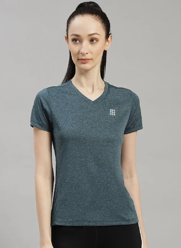 Weekend Offers That Dazzle Women Green Solid Top