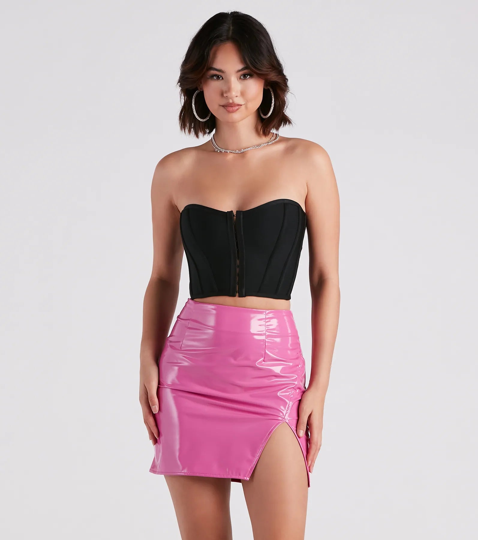 Amazing Value Flirt Alert Strapless Cropped Bustier