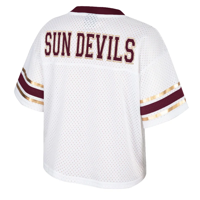 Buy More, Save More ASU Ladies Crop Jersey WHT