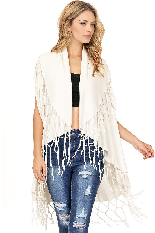 Deal of the Day Total Catch Fringe Cardigan