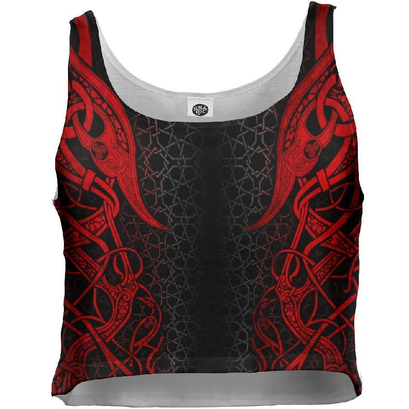 Midnight Madness Freya Crop Top