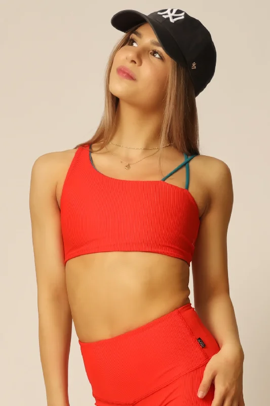 Today Only May Reversible Ribbed Crop - Tsunami