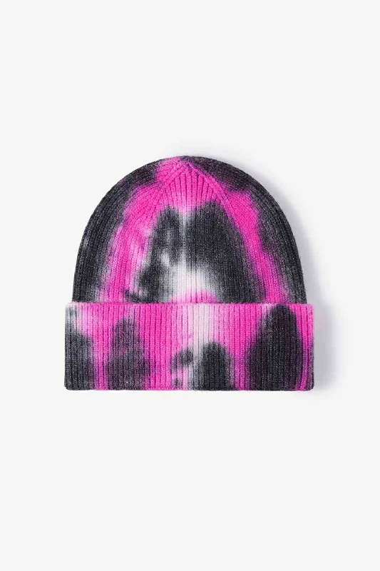 Huge Discounts Tie-Dye Cuffed Knit Beanie