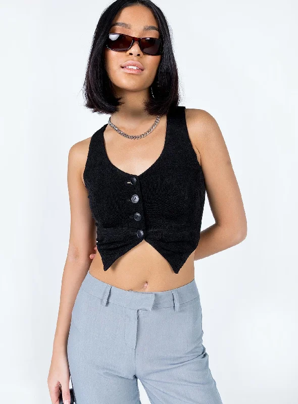 Crazy Deals Jalisa Top Black