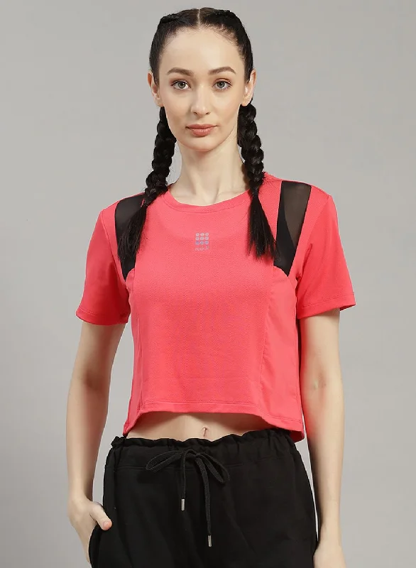 Weekend Specials to Grab Women Pink Solid Top