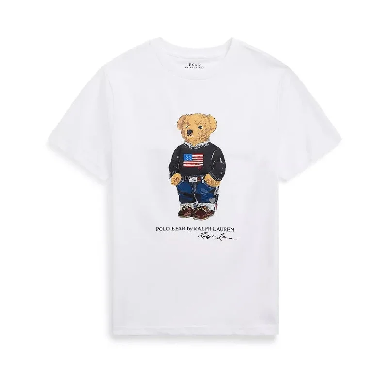 Super Discount Big Boys Polo Bear Cotton Jersey Tee
