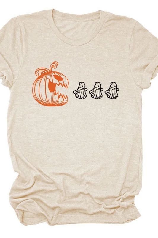 Lowest Price WOMEN HALLOWEEN PRINTING SHORT SLEEVE TEE T SHIRT