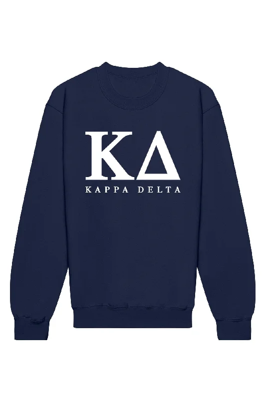 Price Rollback Kappa Delta Letters Crewneck Sweatshirt