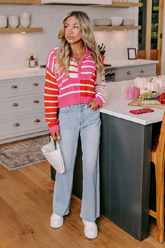 Blowout Deals Snuggles And S'mores Knit Sweater in Pink